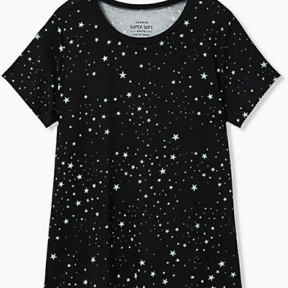 Torrid Slim Fit Stars Tee